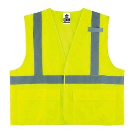 Ergodyne 21145 GloWear 8220HL Class 2 Standard Vest Lime L/XL