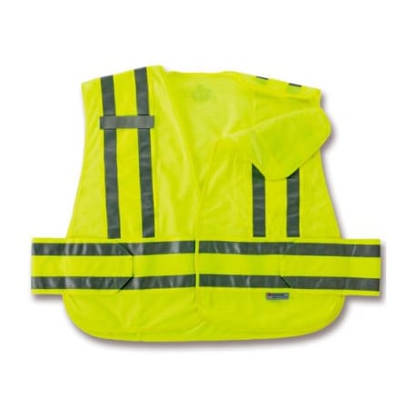 Ergodyne 21366 GloWear 8244PSV Expandable Public Safety Vest Lime XL/2XL