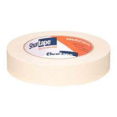 Shurtape 100530 Utility Grade High Adhesion Masking Tape Natural 24mm x 55m Case of 36