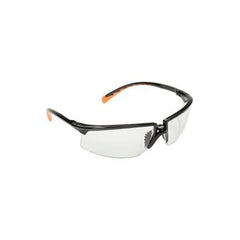 3M 7000127535 Privo Safety Eyewear Clear Lens Polycarbonate Anti-Fog Black Frame