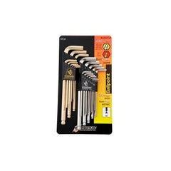 Bondhus 20399 Ball End L-Wrench DoublePK BriteGuard GoldGuard Finish
