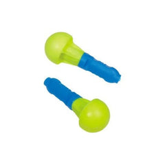 3M 7000127213 E-A-R Push-Ins Foam Earplugs Blue Yellow Uncorded 100 Box