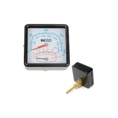 Weiss HTP40RSX Tri-O-Meter Boiler Gauge 1/2 NPT Rear 0-200 PSI Replacement MPN