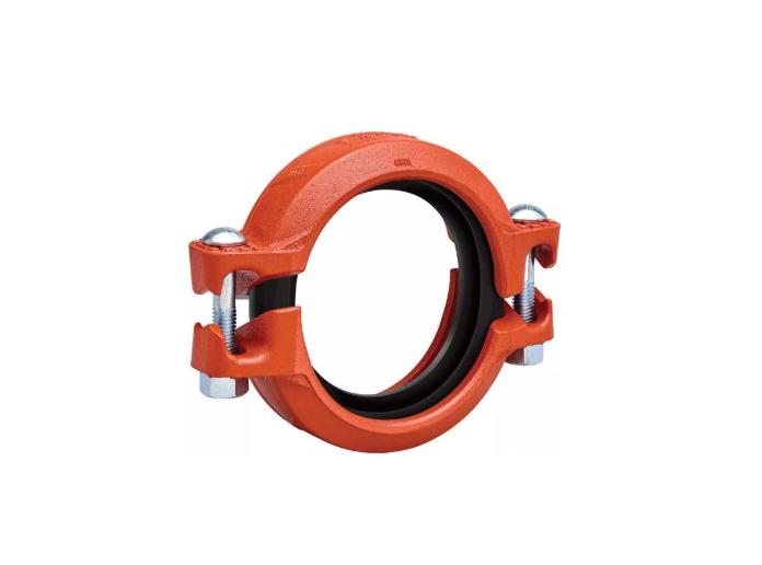 Victaulic C080107GE0 107 Rigid Coupling, 8 In Nominal, Ductile Iron, Galvanized, Domestic