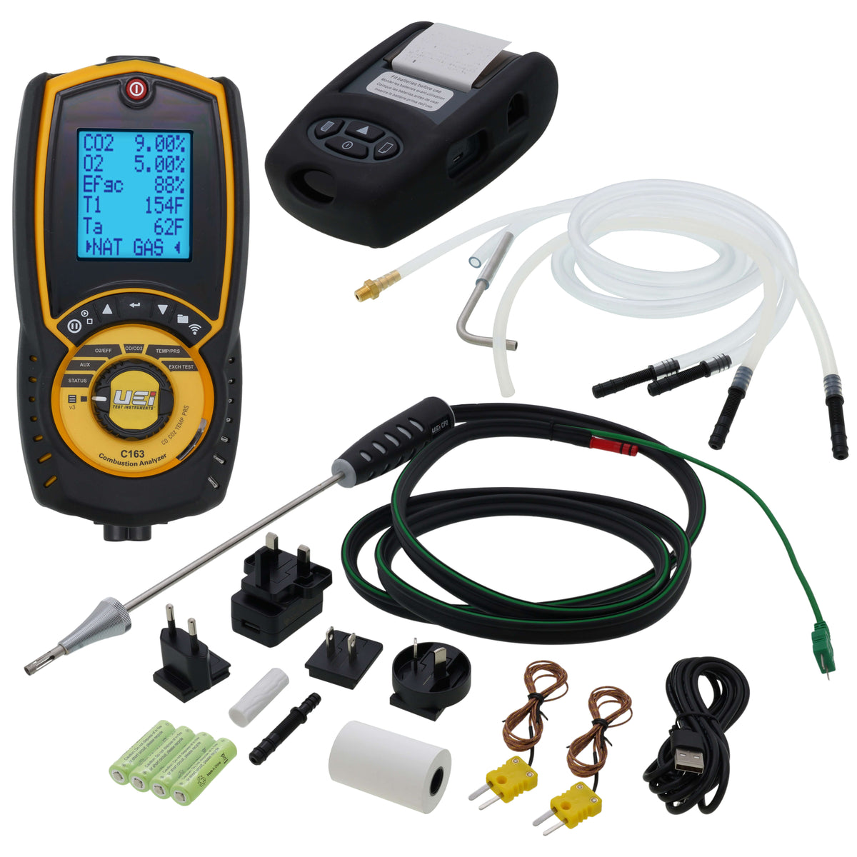 UEI C163KIT The C163KIT Combustion Analyzer