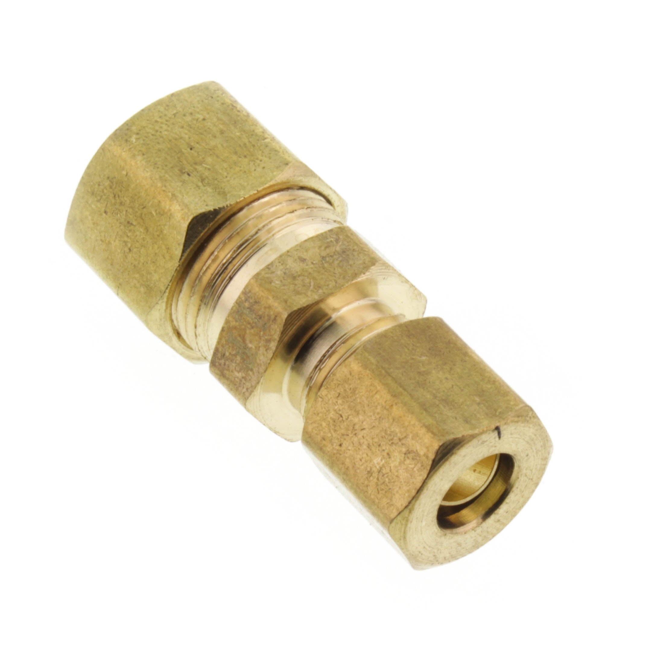 Jones Stephens C74030LF 3/8 x 1/4 OD Brass Compression Union Lead Free