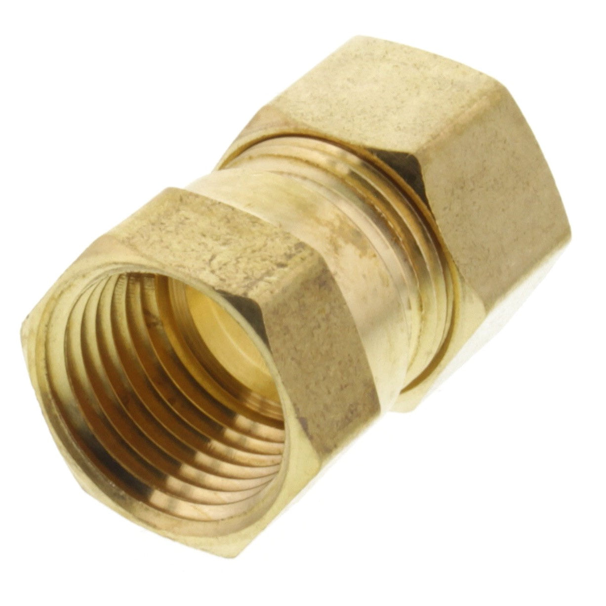 Jones Stephens C74054LF 5/8 x 1/2 in. OD Compression x FIP Brass Connector