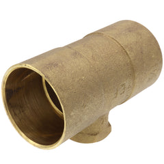 Everflow CCFT1212-NL | 1-1/2 x 1-1/2 x 1/2 C x C x F Cast Brass Reducing Tee Lead Free