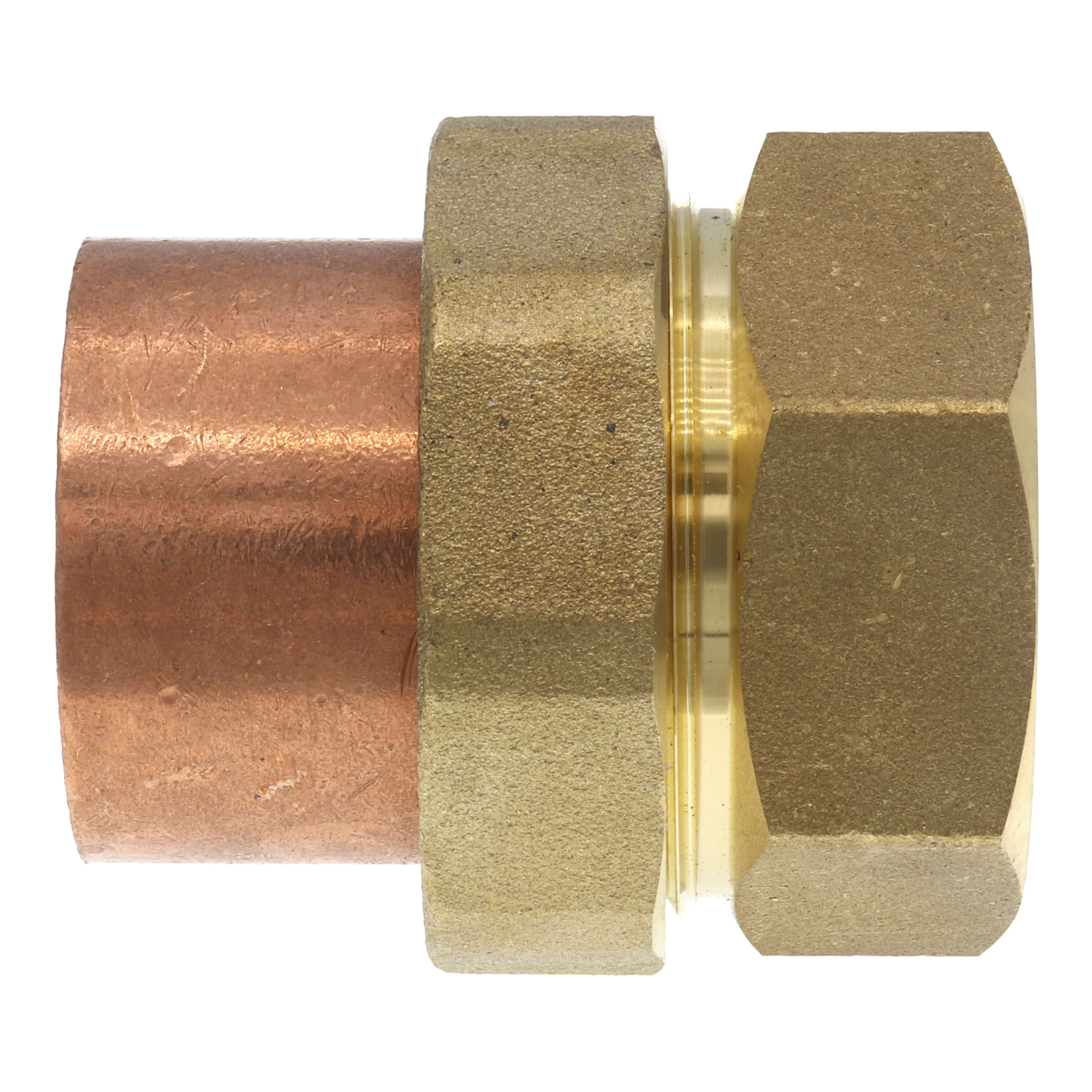 Everflow CCFU0112-NL | 1-1/2 NOM Cast Brass Union C X F Lead Free | CCFU0112-NL