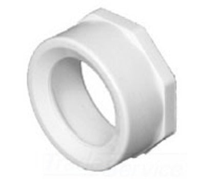 Charlotte Pipe PVC001071600 4 in. Spigot x 2 in. Hub PVC Flush Bushing