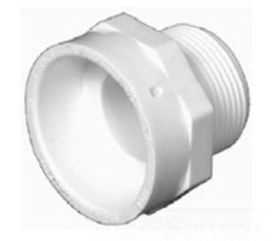 CHARLOTTE PIPE PVC001091000 1-1/2 in. Male x Hub PVC DWV Adapter