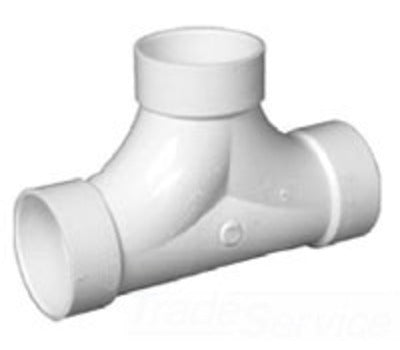 CHARLOTTE PIPE PVC004480600 3 in. PVC DWV 2-Way Cleanout