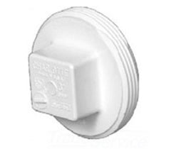 Charlotte Pipe PVC001061800 10 in. Male PVC DWV Cleanout Plug - Schedule 40