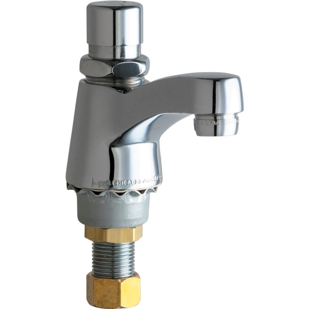 Chicago Faucet 333SLOE12COLDABCP Single Faucet Metering 2.2 gpm