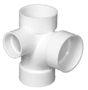 Charlotte Pipe and Foundry 03501 DWV3T2LSI Tee 3X3X3X2