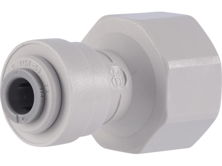 John Guest CI320814S Push-Fit Connector 15mm x 1/2 inch Male 45 Degree