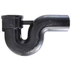 Tyler Pipe 011200 P-Trap With Primer Tap 2 in Cast Iron No-Hub Connection