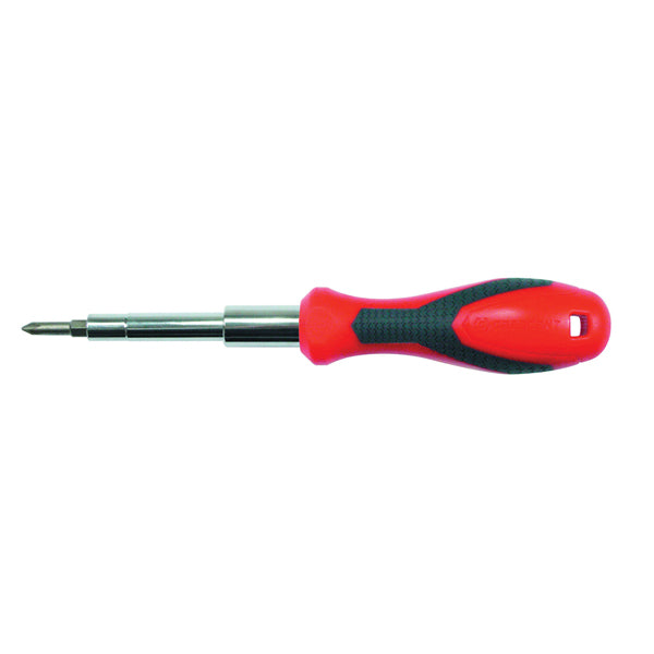 Apex Tool Group CMBD7PCT Crescent 7-in-1 Interchangeable Bit Dual Material Screwdriver