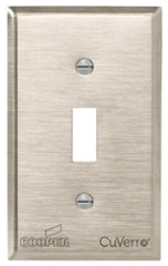 Crouse-Hinds 93071-BOX1 EWD 93071-BOX1 Wallplate 1G Toggle Standard