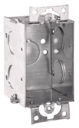 Crouse-Hinds TP130 3 x 2 x 2 Steel Gangable Switch Box