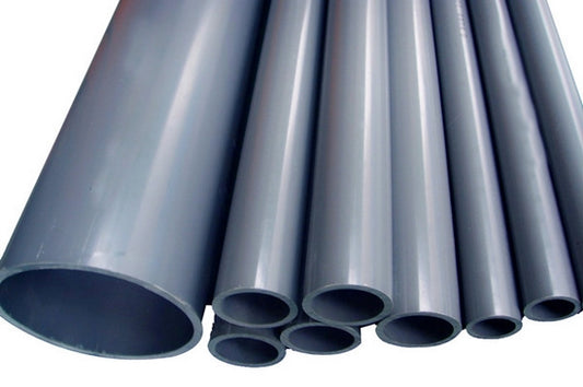 Spears PD-800-020C 2 CPVC SCH 80 PLASTIC PIPE - GRAY