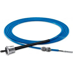 Goodway GTC-703Q-25 Nylon Casing Flexible Shaft For Quick Connect Brush, 9/16 - 1 ID Tubes, 25'L