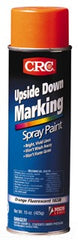 CRC 18208 Upside Down Marking Paints - Fluorescent Orange, 17 Wt Oz