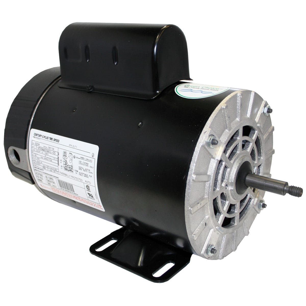 Century B2234 Pool Pump Motor 3HP 2-Speed 1 Phase 230V 56Y Frame