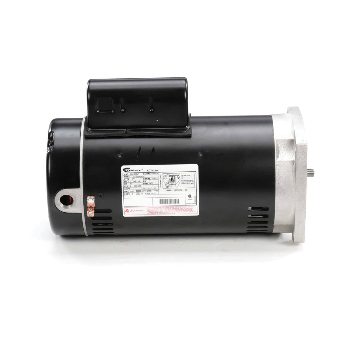 Century SQ1302V1 Pool Pump Motor 3HP 230V 56Y