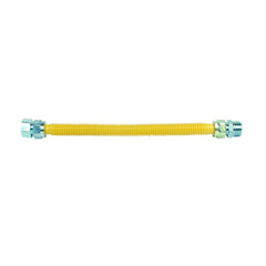 EASYFLEX EFGC-012-YE-1415-12 Brasscraft CSSC21-12 Water Heater FIP x MIP Gas 12 Connector