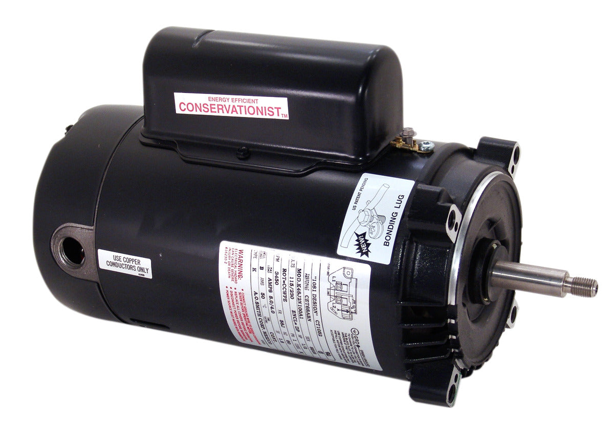 Century CT1102 Pool Pump Motor 1 HP 56J Frame