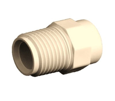 CHARLOTTE PIPE CTS021091600 Flowguard Gold 2 in CTS Male x Slip CPVC Adapter