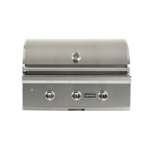 Coyote Outdoor Living C2C34NG Coyote Outdoor C Series 60000 BTU 34 inch x 25-1/2 inch x 23 inch Natural Gas Stainless Steel Built-In Gas Grill