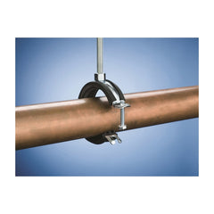 nVent CADDY 454010 Standard Duty Pipe Cushioned Clamp, 2 In Pipe, 180 lb Load