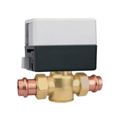 Caleffi Z55P 24V NC Zone Valve 3/4 Presscon Fittings 7.5Cv