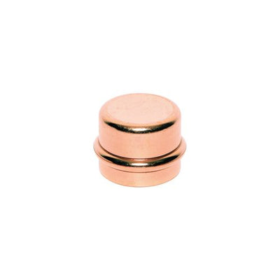 Everflow PTEC0150 Press Cap Copper Fittings