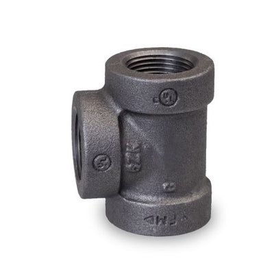 Everflow BT3G | 3 Cast Iron Threaded Straight Tee | Everflow