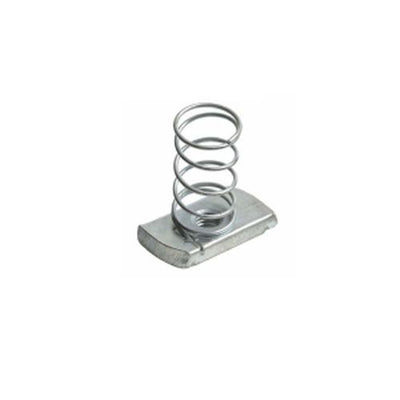 Everflow NSCH-Z58 Long Spring Channel Nut Plated Zinc 50 Pack