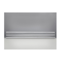 Napoleon L36SS Brushed Stainless Steel Upper and Lower Contour Louvre Kit for BGD40N Multi-View Direct Vent Gas Fireplace