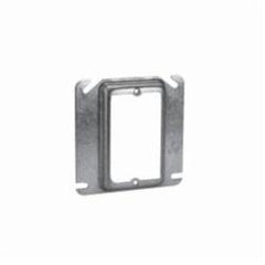 Crouse-Hinds TP482 1/4 Raised Steel 1-Device Square Outlet Box Mud Ring