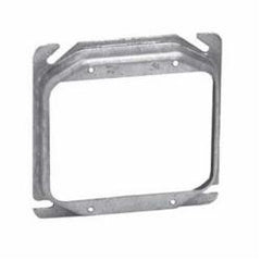 Crouse-Hinds TP496 Square Mud Ring 1/4 Inch Raised Steel 2 Device