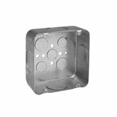 Crouse-Hinds TP562 Drawn Square Outlet Box 4-11/16 In Width x 2-1/8 In Depth 42.0 cubic inch capacity