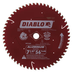 Diablo D0756N 7-1/4 X 56 Non Ferrous/Plastic