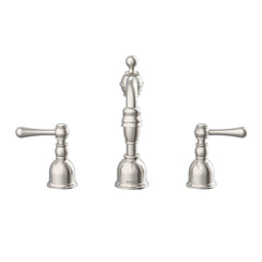 Gerber D303257BN Opulence 2H Widespread Lavatory Faucet w/ Metal Touch Down Drain 1.2gpm Br