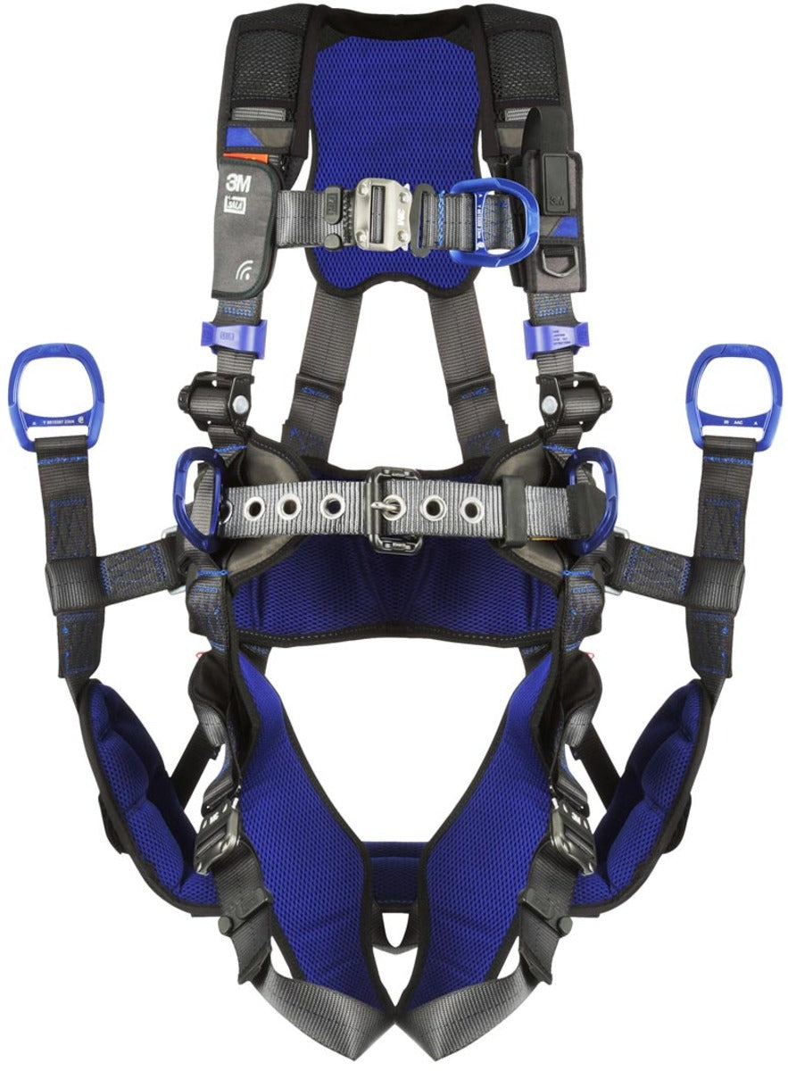 3M 7100188766 DBI-SALA ExoFit X300 Large Comfort Tower Climbing/Positioning/Suspension Safety Harness