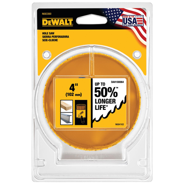 DeWalt DAH180064 4 (102MM) HOLESAW