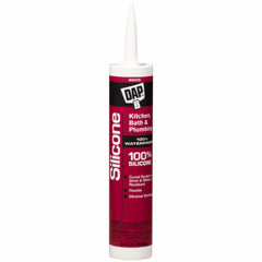 DAP 08640 Kitchen and Bath 9.8 oz 1-Component 100% Silicone Rubber Sealant