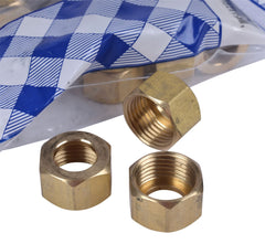 Dearborn Brass 8636 1/2 x 1/4 NPT x NPT Basin Cock Coupling Nut