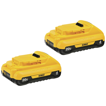 DeWalt DCB240-2 20V MAX Compact 4Ah Dual Pack