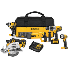 DeWalt DCK592L2 Combo Kit 20V MAX Premium 5 Tool Combo Kit